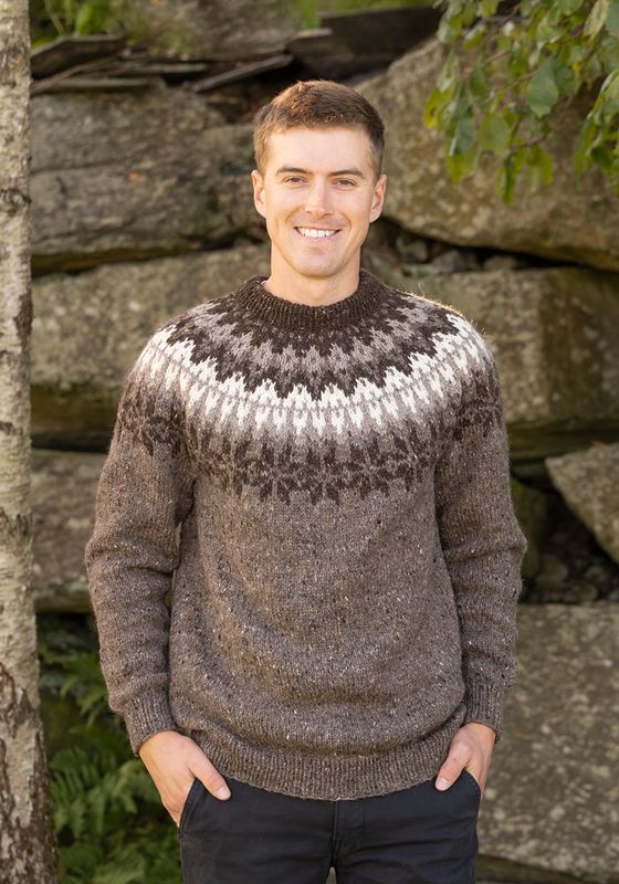 Tide genser mellombrun