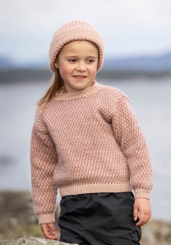 Himling genser pudderrosa