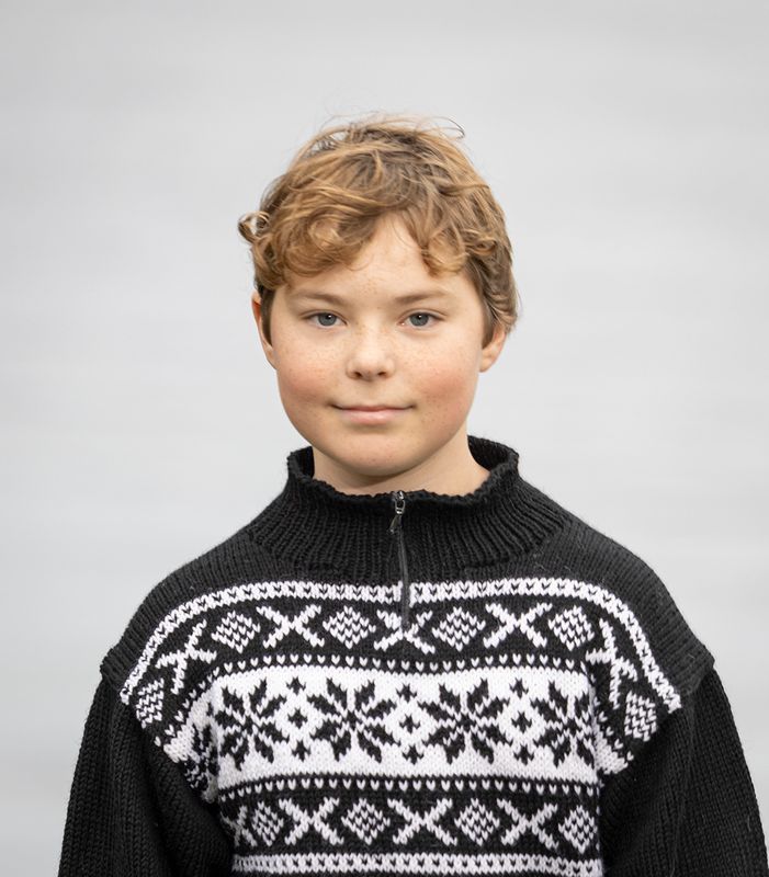 Tradisjon genser med zip